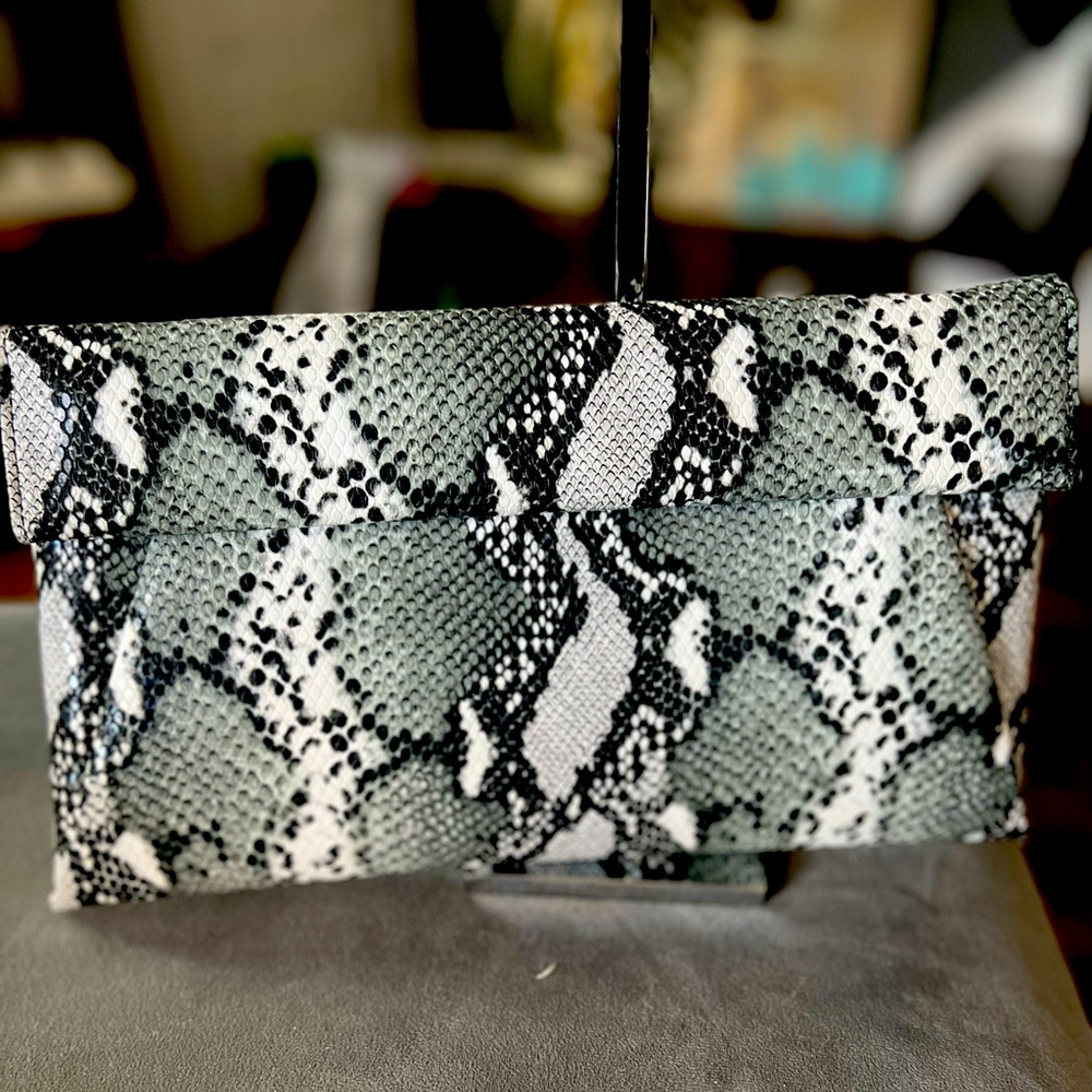 Bloomingdale’s AQUA Clutch